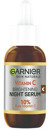 Garnier Skin Naturals Night Serum Face with Vitamin C & Hyaluronic Acid for Radiance 30ml