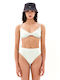 Underwire Bikini Set Bra & Slip Bottom 231.EW571.120 with Adjustable Straps Mint