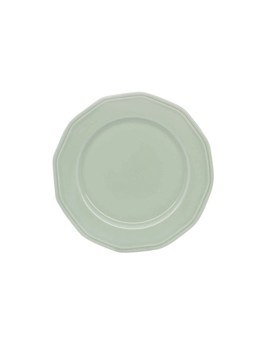 Ankor Premium Classic Plate Shallow made of Porcelain Green with Diameter 27cm