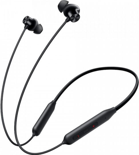 OnePlus Bullets Z In-ear Bluetooth Handsfree Ακουστικά με Αντοχή στον Ιδρώτα Μαύρα