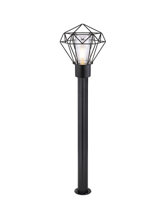 Globo Lighting Horace Lampă Post Pentru Exterior 15W IP44 Pentru Bază De Bec E27 Neagră