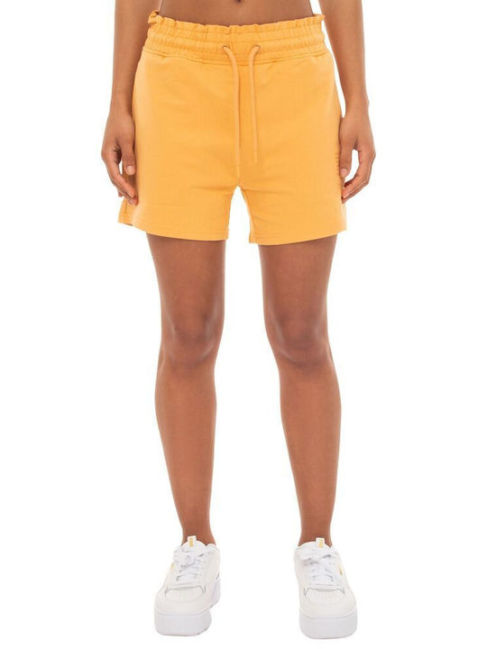 Women's Sporty Shorts Orange