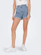 Only Women's Jean Shorts Light Blue