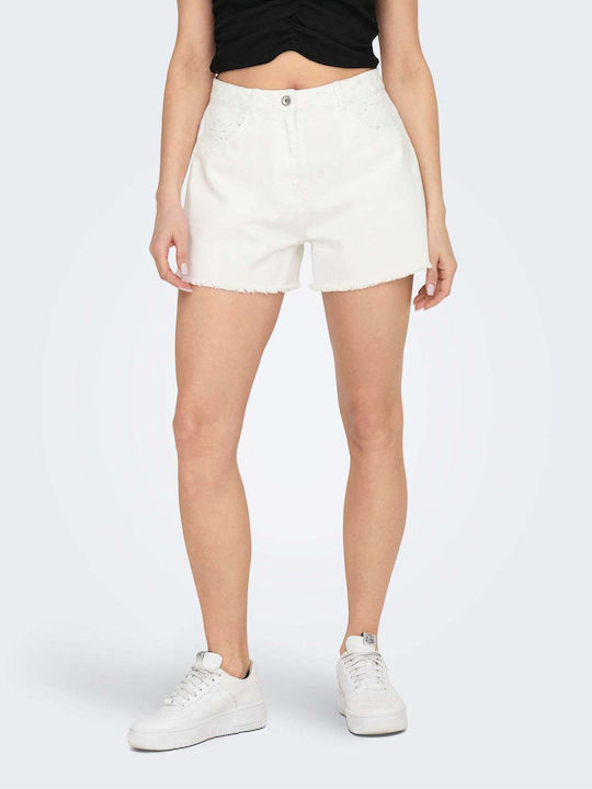 Only Women's Shorts White