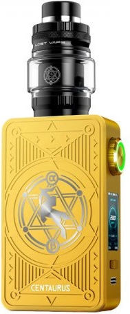 Lost Vape Centaurus M200 Box Mod Kit 5ml Golden Knight