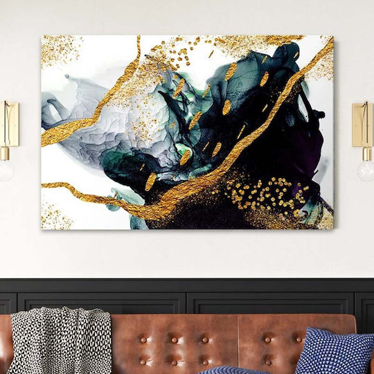 Megapap Sapphire Gemälde auf Leinwand 140x70cm