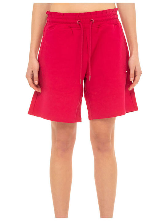 Be:Nation Women's Sporty Bermuda Shorts Red