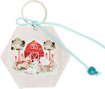 Christening Favor with Keychain