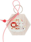 Christening Favor with Keychain