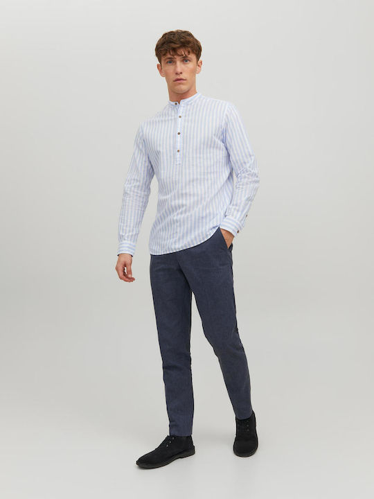 Jack & Jones Παντελόνι σε Slim Εφαρμογή Μπλε