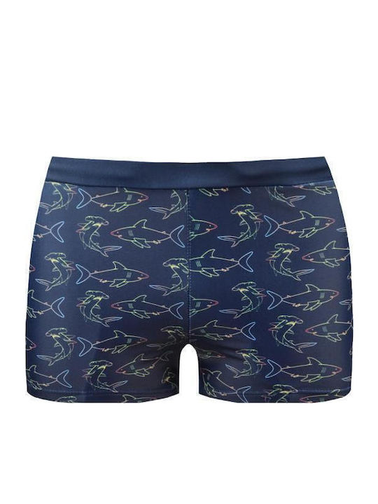 Energiers Kinder Badeanzug Badeshorts Blau