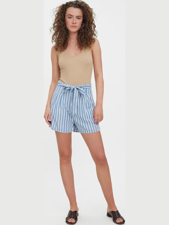 Vero Moda Γυναικεία Βερμούδα Γαλάζιο