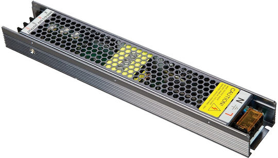 VK Lighting Τροφοδοτικό LED IP20 Ισχύος 150W με Τάση Εξόδου 12V