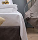 Cokitex Cozy Hotel Sheet White Queen Size 225x280cm 1pcs