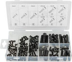 JBM Allen Screw Metallic 106pcs in Case