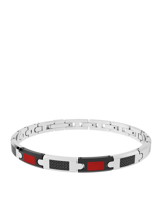 Rosso Amante Bracelet made of Steel