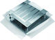 Hager Flush Electrical Box in Gray Color