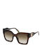 Just Cavalli Women's Sunglasses with Brown Plastic Frame and Brown Gradient Lens SJC019 0AAK