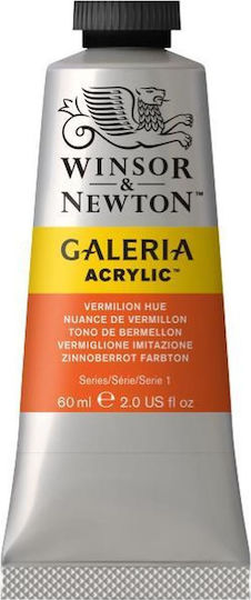 Winsor & Newton Galeria Acrylic Paint Set Vermilion 60ml 1pcs
