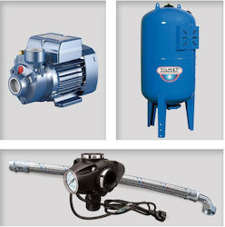 Pedrollo Mount PKm 80 Vertical Water Pressure Pump with 100L Container 1hp Pedrollo Mount PKm 80 Vertical Water Pressure Pump with 100L Container 1hp
