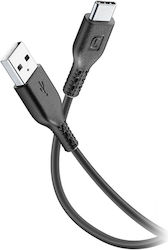 Cellular Line USB 2.0 Cable USB-C Male - USB-A Black 1.2m