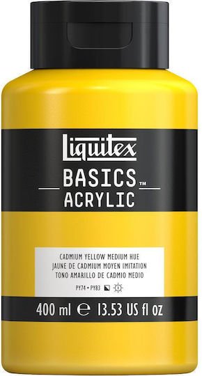 Liquitex Basics Сет акрилни бои за живопис 161 Cadmium Yellow Medium Hue 400мл 1бр