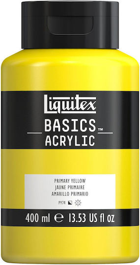 Liquitex Basics Ακρυλικό Χρώμα Ζωγραφικής 410 Primary Yellow 400ml