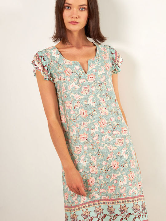 Harmony 31- Damen Kleid Strand Türkis