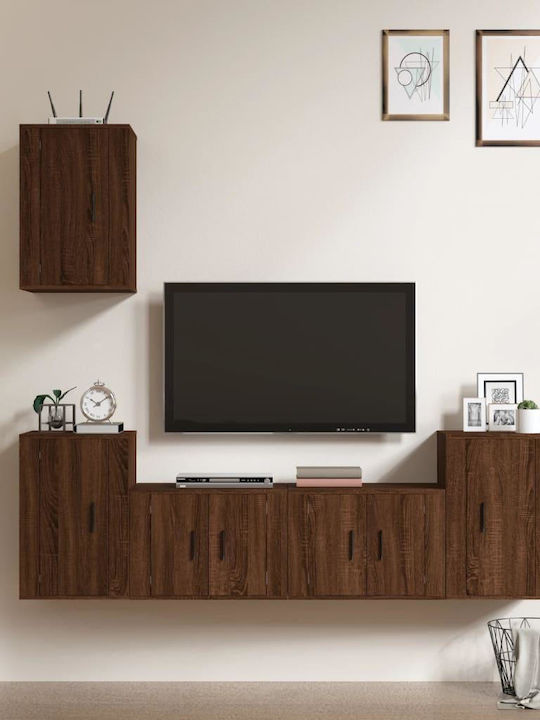 Living Room TV Unit Brown Oak L57xW34.5cm