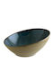 Bonna Sphere Porcelain Salad Bowl Blue 22x22cm 12pcs