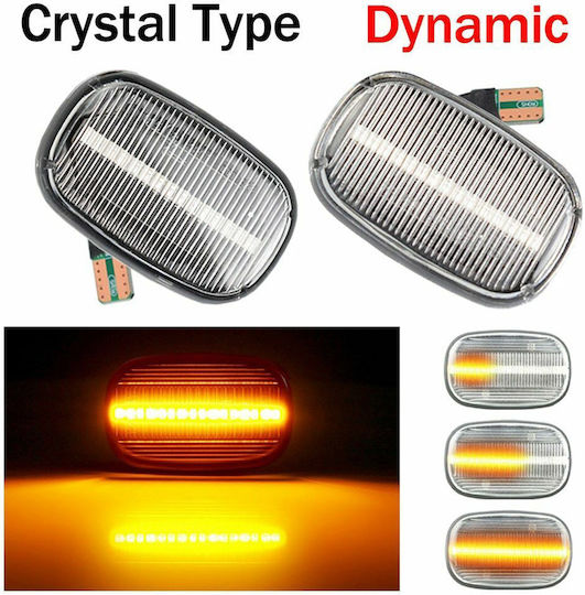 Cautex Flash Lumini LED pentru Toyota Avensis / Hilux / Celica / Prius / Corolla 2buc