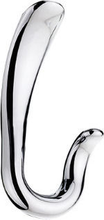 Viobrass Agățătoare de Perete Metalică Nichel 6.5x13.5cm 1buc