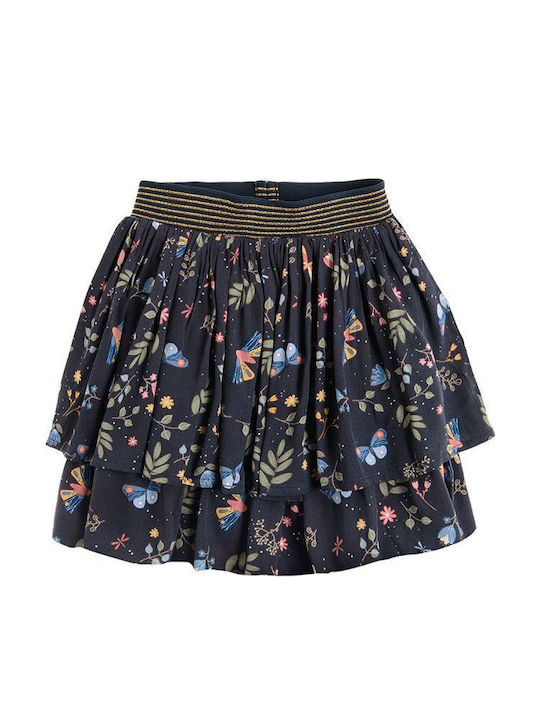 Cool Club Παιδική Φούστα Floral Μπλε