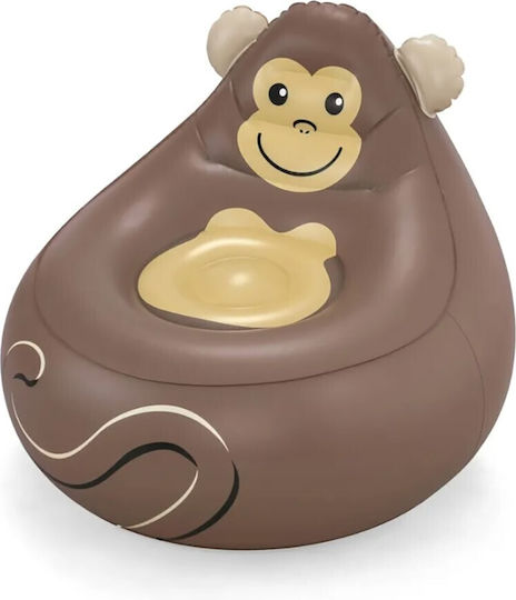 Sessel Cozy Critters Brauner Affe 72x72x64cm 1Stück