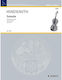 Schott Sohne Hindemith Sonata Op25 No1 pentru Instrumente cu coarde / Viola