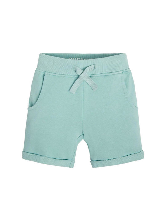 Guess Kids Shorts/Bermuda Fabric Turquoise