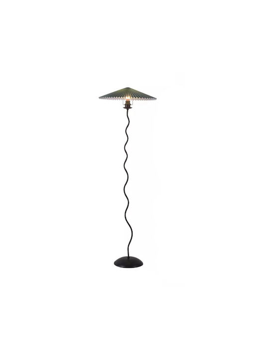 Led7 Floor Lamp H150xW43cm. with Socket for Bulb E27 Green