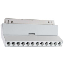 Aca LED Γραμμικό Φωτιστικό Οροφής 12W Φυσικό Λε...