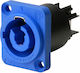 Neutrik NAC-3MPA Plug male Blue (NAC3MPA)