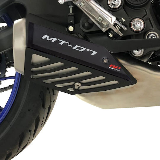 GPK Motorcycle Exhaust Protector Yamaha MT-07 Black