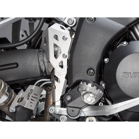 SW-Motech Протектор за резервоар на спирачки на мотоциклет Suzuki DL 1000 V-STROM Сребрист