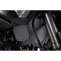 SW-Motech Προστατευτικό Ψυγείου Μοτοσυκλέτας Kawasaki Versys 1000 Keeway Easy Μαύρο