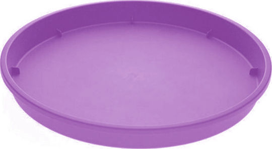 Viomes Linea 896 Plate Pot Plastic Purple 38x38cm