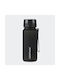 Uzspace Tritan BPA Free Πλαστικό Παγούρι 650ml Μαύρο