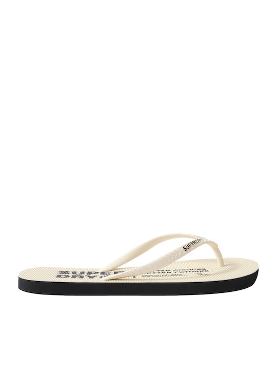 Superdry Σαγιονάρες σε Μπεζ Χρώμα