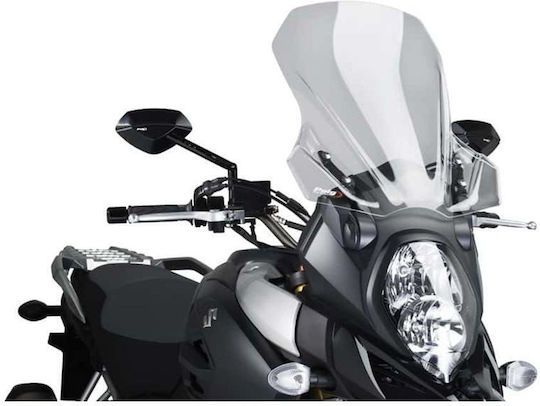 Puig Motorcycle Windshield & Windscreen Transparent Visor for Suzuki DL 1000 V-STROM 7229W