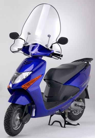 Fabbri Motorcycle Windshield & Windscreen Transparent Visor for Honda LEAD 2100/A