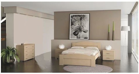 Σετ Комплект Спалня Wave Oak 140x200cm 4бр