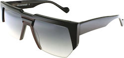 Kreuzbergkinder Caleb Sunglasses Μαύρα with Acetate Frame & Gray Lens