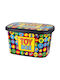 Happy House Plastic Storage Box with Lid 54x42x33cm